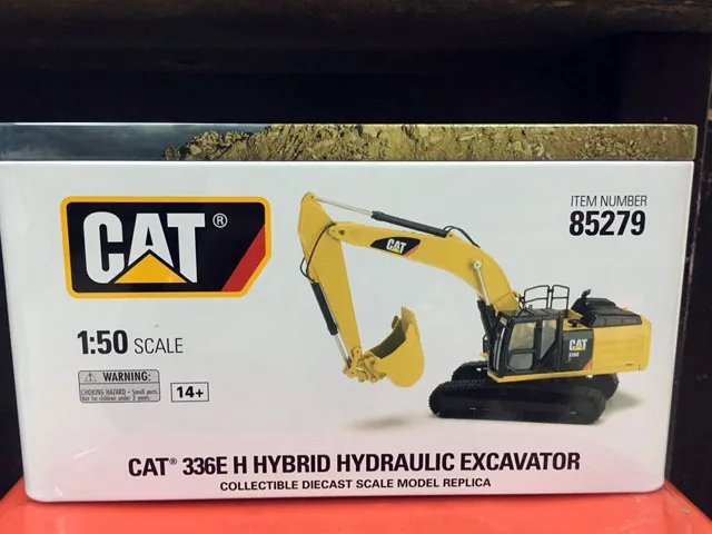 Caterpillar Cat 336E H Гибридный гидравлический экскаватор 1/50 масштаб металлические