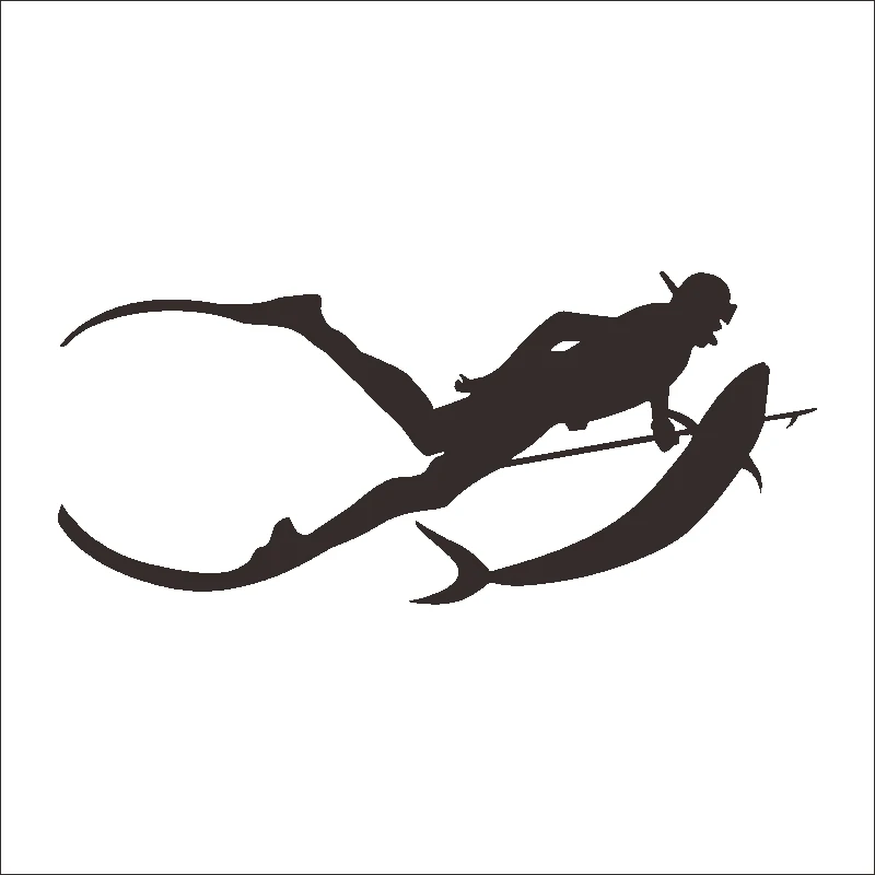 DCTAL  car Fishing Sticker car styling programa Catfish Hunter Pesca divertido Cuerpo Adhesivos Accesorios fishing decal  F1-241