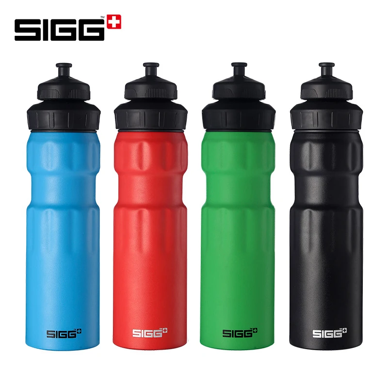 Sigg Открытый легкий Велоспорт бутылка для воды BPA и EA бесплатно широкий рот