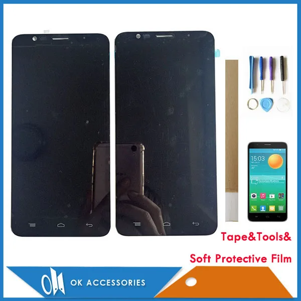 5 дюймов для Alcatel One Touch Flash 6042 6042D OT6042 сенсорный экран с ЖК-дисплеем дигитайзер