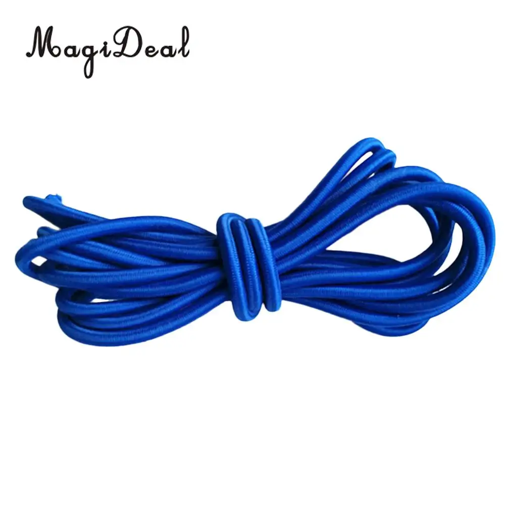 MagiDeal 5mm High Strength Durable Strong Elastic Stretch Rubber Shock Cord Tie Down Marine Boat Caravan Bungee Rope 1m-75m