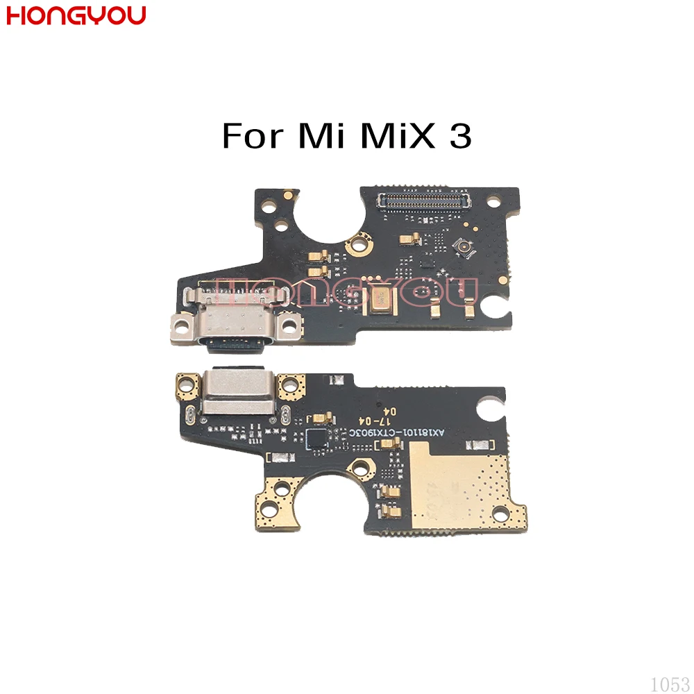 USB плата для зарядки док-станция разъем гибкий кабель Xiaomi Mi MiX 3 | Мобильные