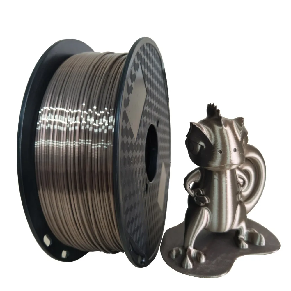 pla bronze 1.75mm 1kg brilho de bronze