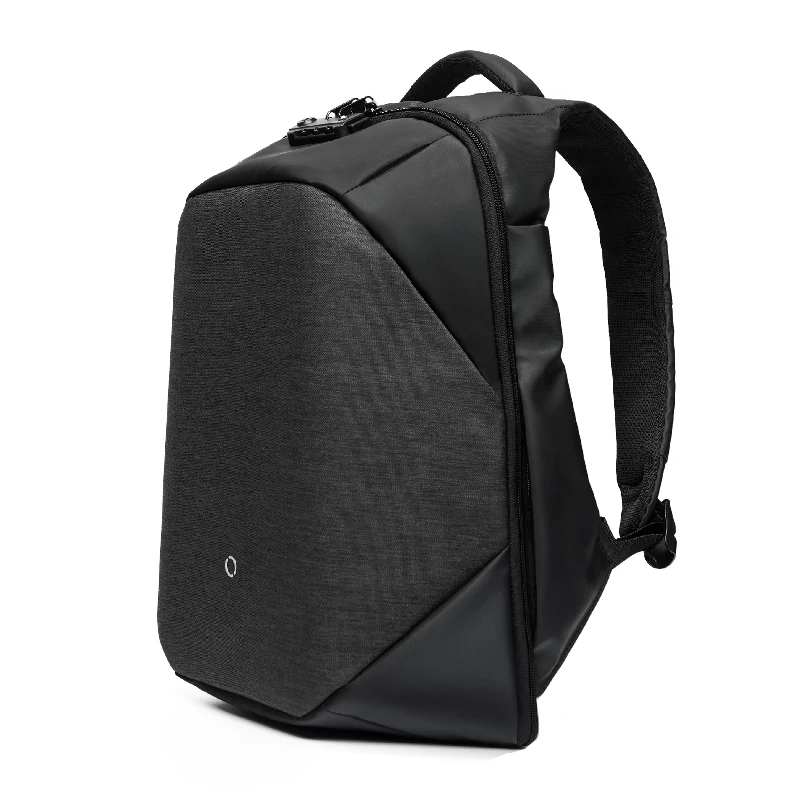 

K Click Anti-thief Solid Backpacks Scientific Storage System Bags External USB Charging Laptop Backpack For Man And Women