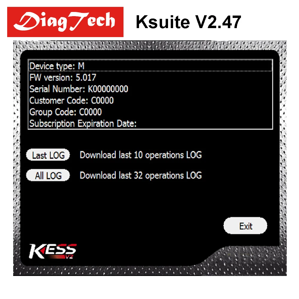 

Latest Version Ksuite Kess V2.47 Better Than SW V2.23 For KESS V2 V5.017 ECU Tuning Kit ECU Chip Tuning tool Add More Protocols