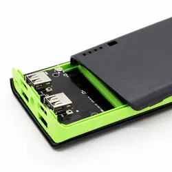 DIY 2.1A мобильный Банк питания чехол Зарядное устройство Коробка Чехол с 4 usb-портом для телефона QF66