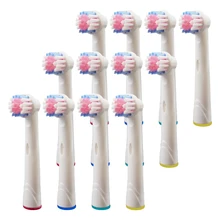 

12PCS Replacement ToothBrush Heads Oral Hygiene For Oral B Electric Toothbrush 3D White Vitality Triumph Teeth Cleaning EB17