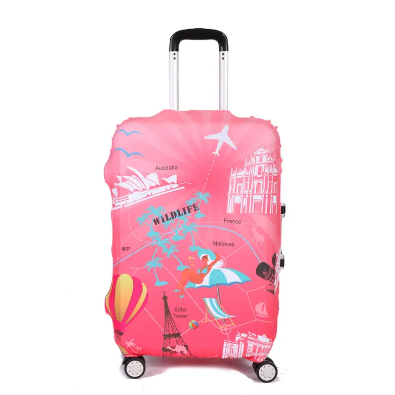 TRIPNUO Thicker Luggages Protective Cover for 18-32 Inch Trolley Cases Waterproof Elastic Suitcases Covers