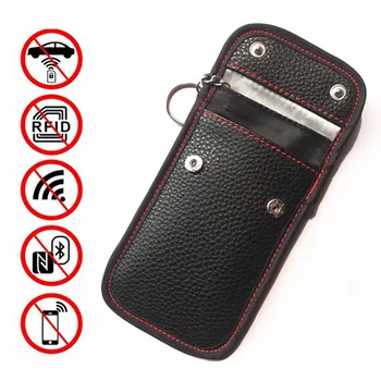 

Shell RFID Key Bag Key ring Security Universal Schwarz Anti Theft Shielding