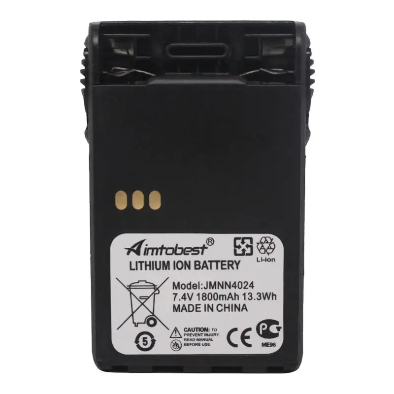 Jmnn4024 Jmnn4023 1800 Mah литий-ионный аккумулятор для Motorola Gp344 Gp388 Gp644 Gp688