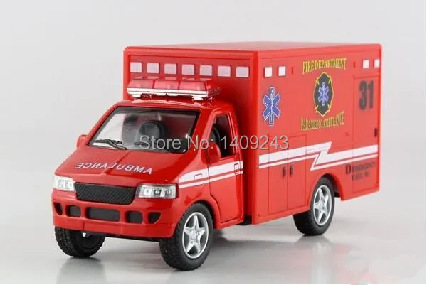 1 24 scale model ambulance