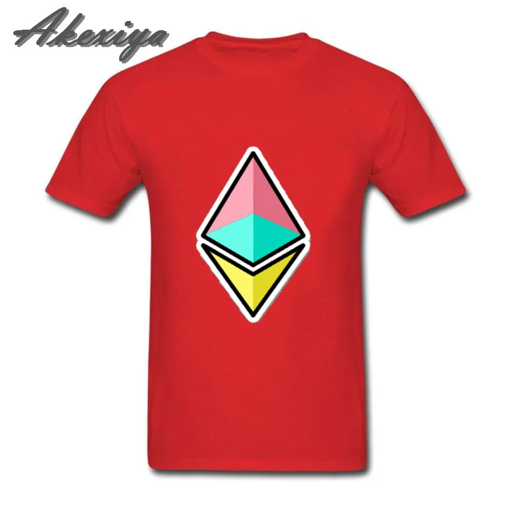Ethereum Logo Bitcoin Funny T Shirts Summer Fashion 3D men Ethereum Virtual Currency Leisure Short Sleeve Tshirt Homm Fortnight