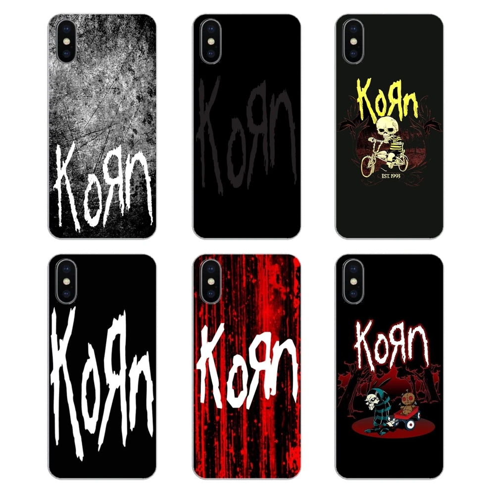Korn Heavy Metal Rock Band Jonathan Davis Logo Art For Xiaomi Mi A1 A2 5X 6X 8 lite SE Pro Max Mix 2 2S 3 Mi5 Mi5S TPU Skin Case |