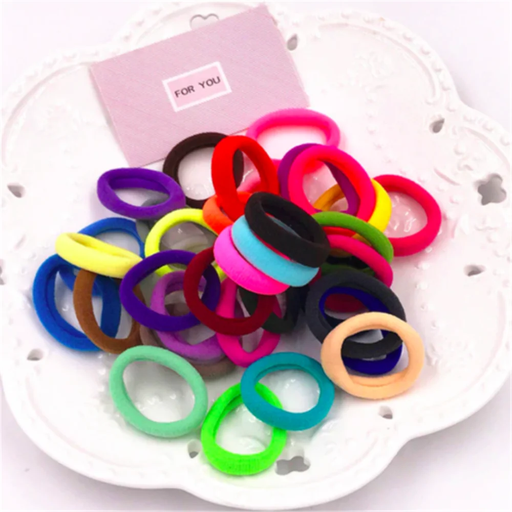 

20Pcs Elastic Rope Women Hair Ties Girls Ponytail Holder Head Band Hairbands