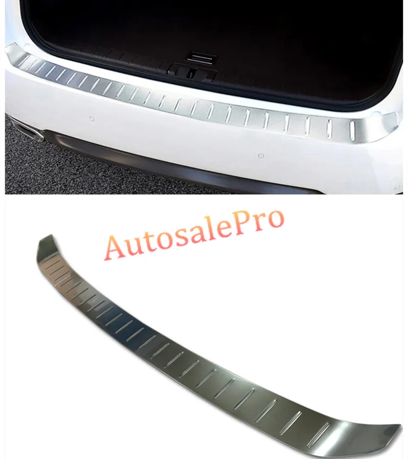 

For LEXUS RX200t RX450h 2016 Stainless Outer Rear Bumper Protector Guard Plate Cover Trunk Protection