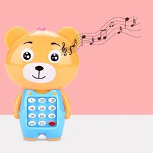 1 шт телефон дети животные звучащие вокальный музыкальный мобильный телефон развивающие Обучающие Детские игрушки электронные игрушки для детей