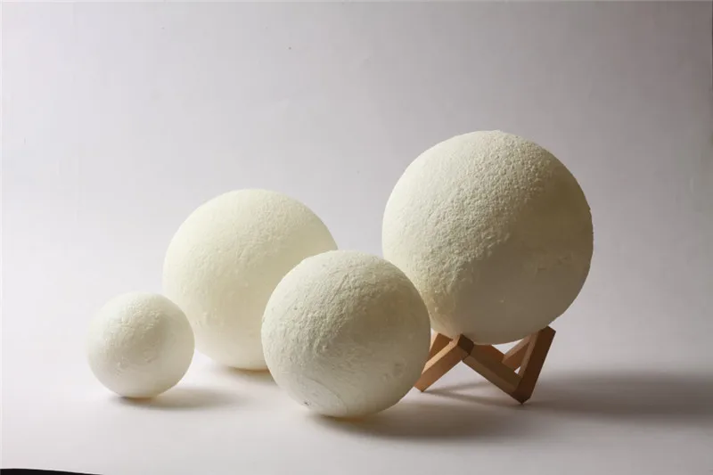 Chiclits LED Moon Lamp 3D USB Magical Moon Night Light 10CM Table Touch Sensor Color Changing Home Bedroom Decoraction Child Kid Girl Gift (1)