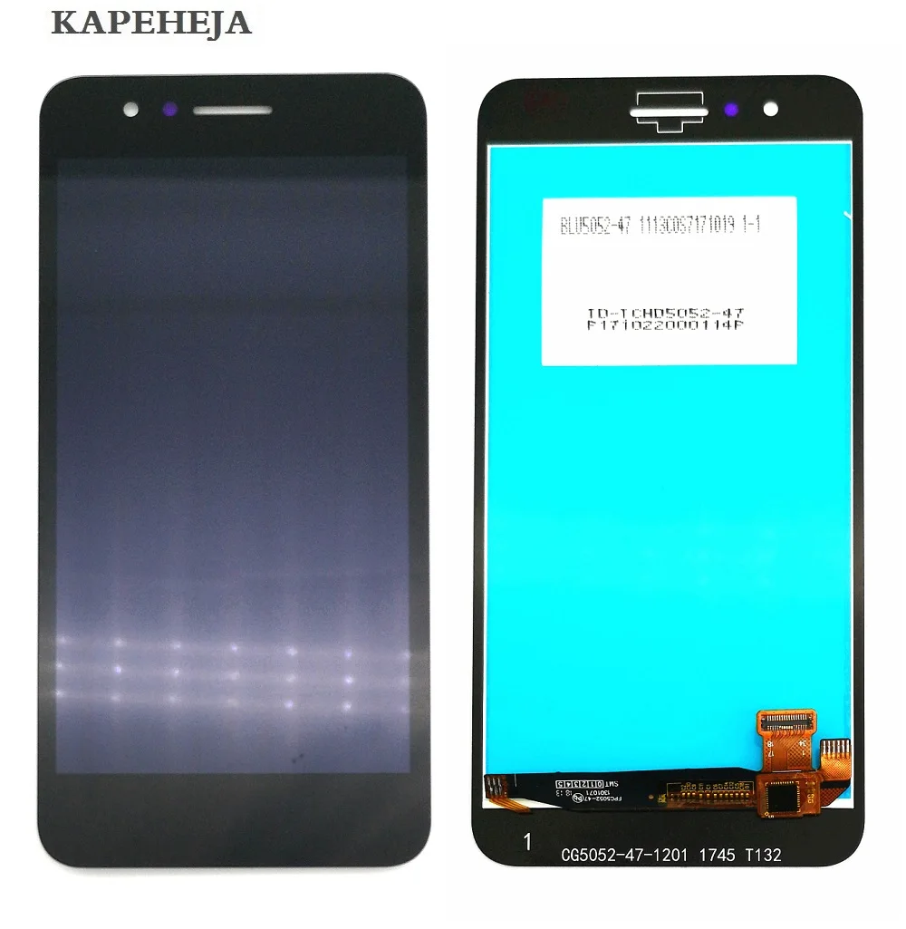

5.0"For LG K9 2018 X210EM X210K X210L X210S X210E X210NMW LCD Display Touch Screen Digitizer Assembly with Bezel Frame