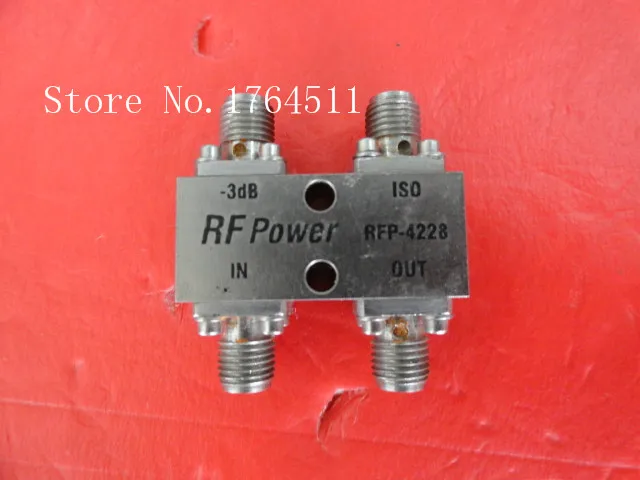 

[BELLA] RF POWER RFP-4228 2-3GHz Coup:3dB supply bridge SMA
