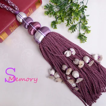 

Europe Curtain Tassel Hanging Ball Tie Back Straps Holders Accessories Home Decoration