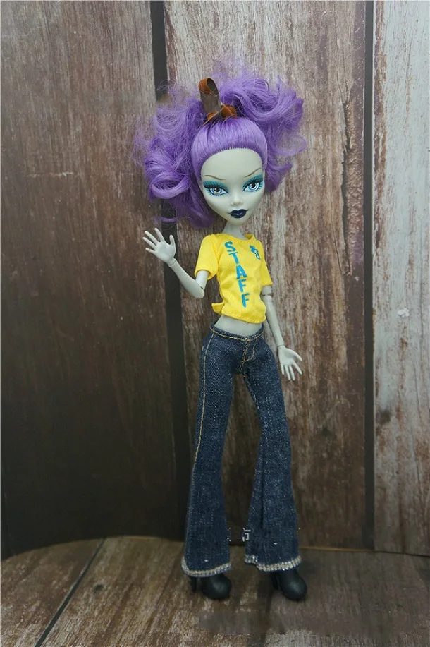 Модная детская кукла bjd, аксессуары, игрушки, подарок для девочек, Одежда для куклы, праздничное платье, повседневный костюм, для кукол Monster High, 1/6 113 - Цвет: only doll clothes K