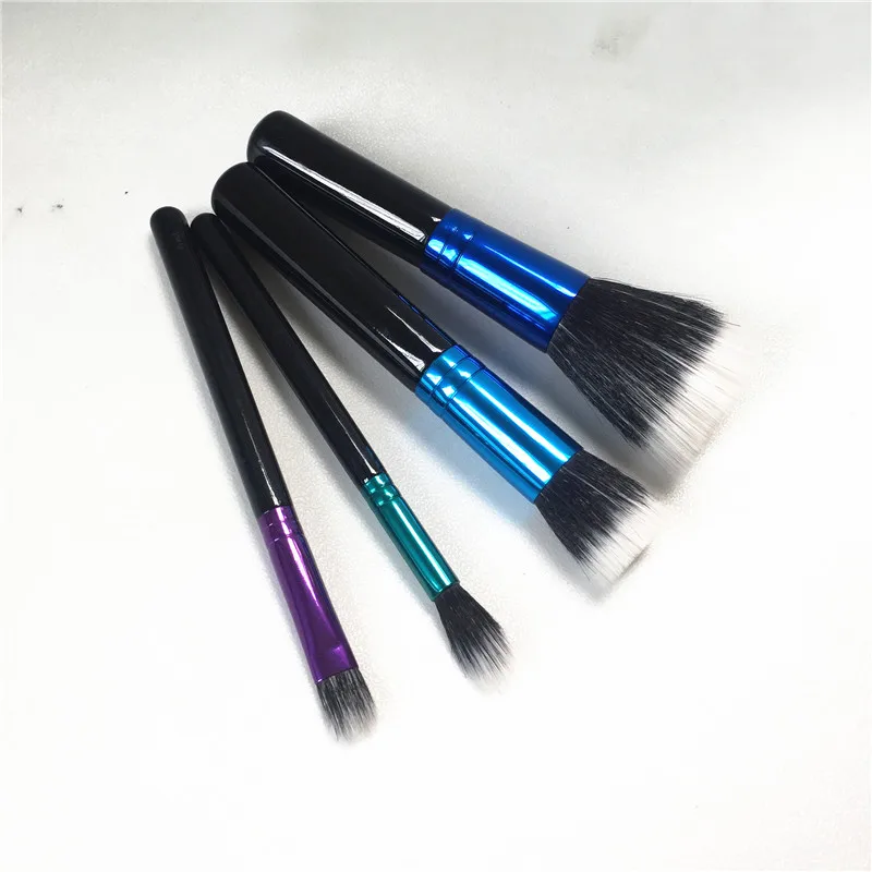 

bdbeauty Eve Mineralize Brush Kit - Duo-Fibre 4-Brushes(187se 130se 286se 183se) Set - Beauty Makeup Brushes Blender