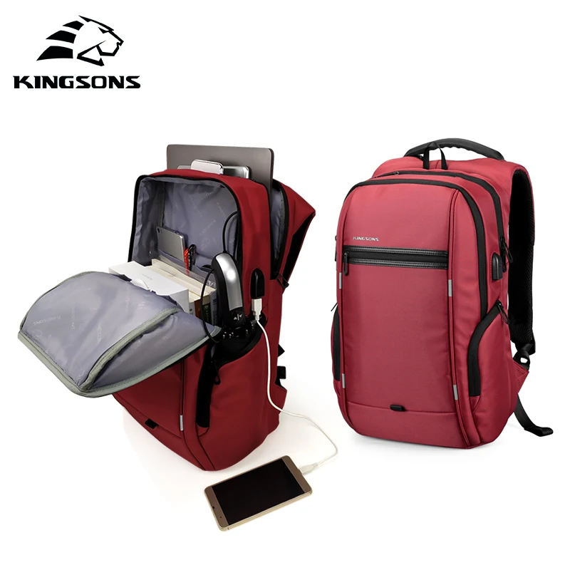 KINGSONS 2019 New 13 15 Inch Laptop Backpack Girls Women Fashion Backpack Business Leisure ...