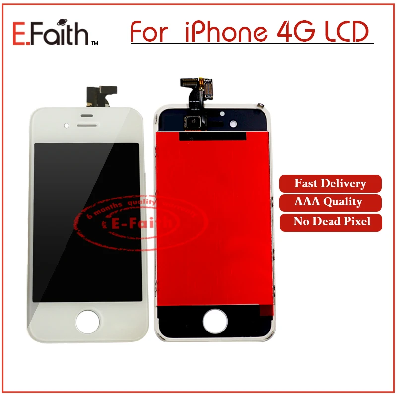 50PCS/Lot AAA Quality Glass Touch Screen Digitizer & LCD