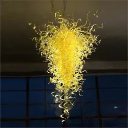 Итальянские дизайнерские стеклянные подвесные светильники Новое поступление Высококачественная итальянская люстра из выдувного стекла