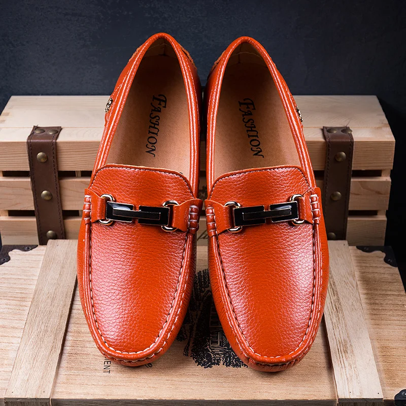Thestron Loafers Men Slip-On Shoes Loafers Moccasins Men's Shoe Casual Shoes Driving Fashion White Orange Breathable Light 2018 Thestron Loafers Men Slip-On Shoes Loafers Moccasins Men's Shoe Casual Shoes Driving Fashion White Orange Breathable Light 2018