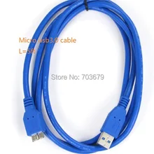 5ft usb3.0 кабель, Usb3.0 типа A-Micro usb3.0 кабель, 100 шт./лот