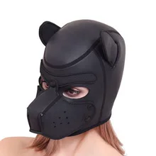 Newest Sex Games Comfortable Headgear Breathable Head Mask Bondage Soft Headhood Erotic Sex Toys For Her