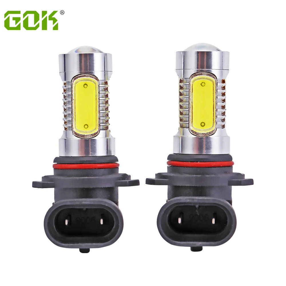 

2pcs 9006 9005 hb3 HB4 LED 7.5W LED High Power Pure White 9006 H11 headlight Tail Fog Driving Bulb led lam Car Light Source 12V