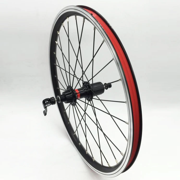 Clearance 20 inch bike rear wheels 130mm open length 406 rear wheel set 2 bearing hub A/V Suitable for P8 folding bike 2