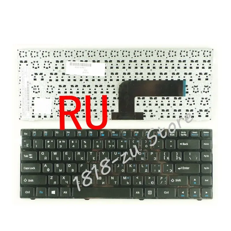 YALUZU Russian RU Keyboard for DNS Pegatron B14Y B34FD (0150931) MP-11P53SU-5281 With frame 0KN0-A01RU12 MP-11P53US-528 | Компьютеры и
