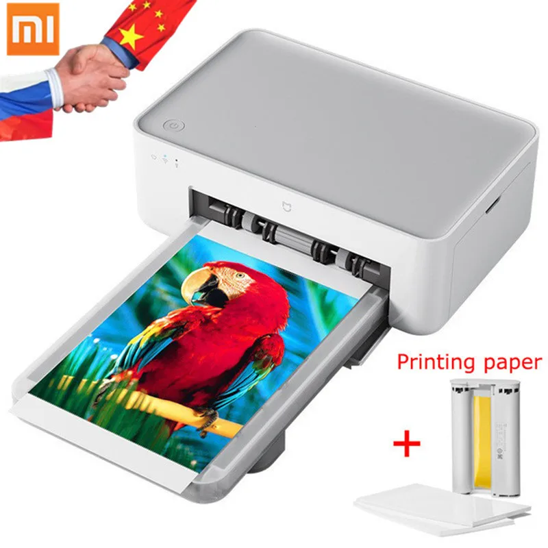 

Xiaomi Mijia Mi Photo Printer 6-inch Heat Sublimation Finely Restore True Color Auto Multiple Wireless Remote Portable printer