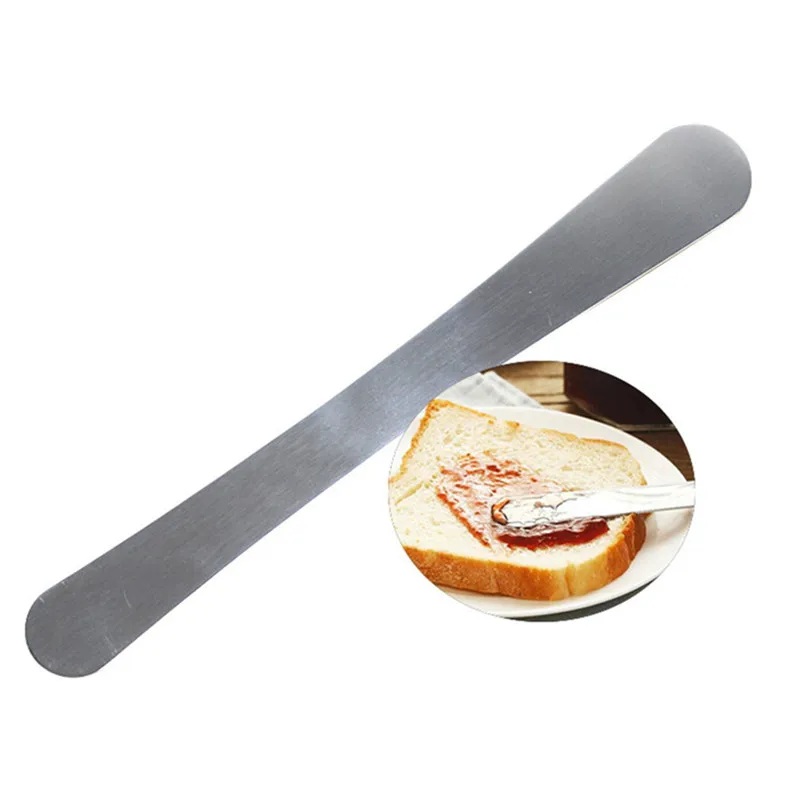 

Stainless Steel Kitchen Dumpling Filling Spatulas Scraper Tool Cake Bakeware Pastry Mould Stripping Blade Knife