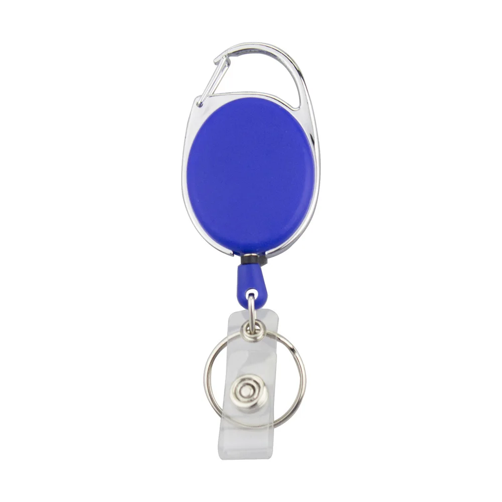 Retractable Id Card Badge Holder Reels Clip