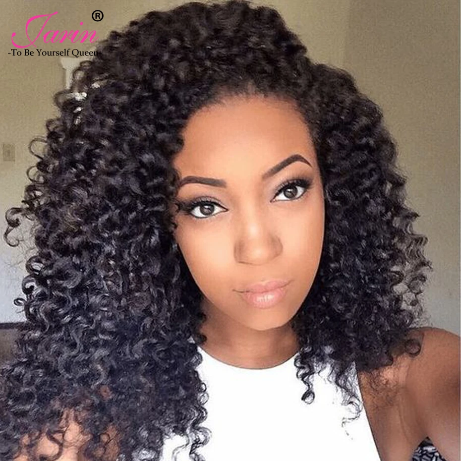 

Jarin Afro Kinky Curly Hair Human Hair 3 Bundles Indian Hair Extension 8-28Inch Natural Color Remy Hair 1B Free Shipping UPS/DHL