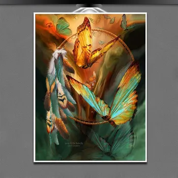 

5D Diamond Embroidery Flower Butterfly Seasons Square Diamond Mosaic Counted Cross Stitch Mosaic Painting Patterns Rhinestone