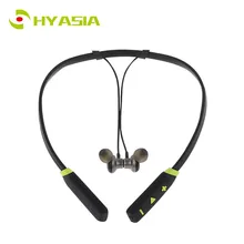 HYASIA Sweatproof Sports Bluetooth Earphone Magnetic Neckband Wireless Earphone Stereo headphone Bluetooth 4.1 Headset Earpiece HYASIA Sweatproof Sports Bluetooth Earphone Magnetic Neckband Wireless Earphone Stereo headphone Bluetooth 4.1 Headset Earpiece