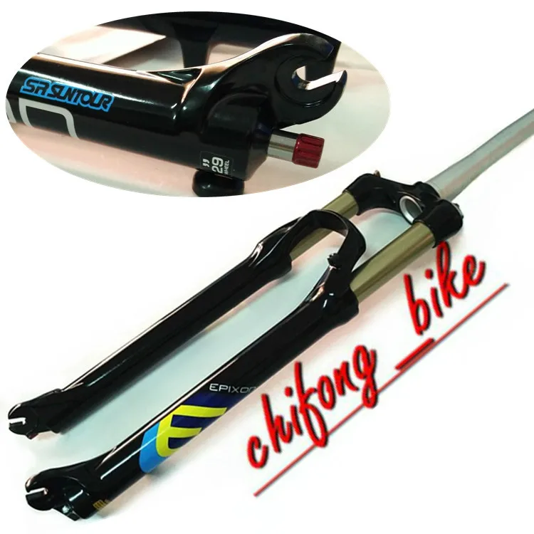 

Suntour EPIXON MTB 26" 27.5" 650B Bike Bicyle fork 140mm/120mm Travel 9mm QR Tapered Tube Manual Remote Control