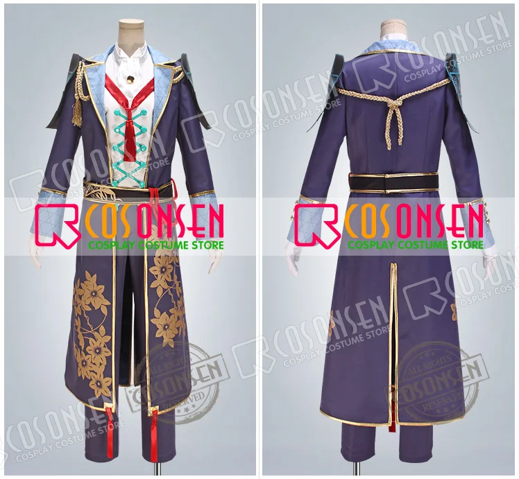 Игра Sengoku Ночная кровь Akechi Mitsuhide Ода армейский косплей костюм полный набор все размеры Косплей ONSEN на заказ