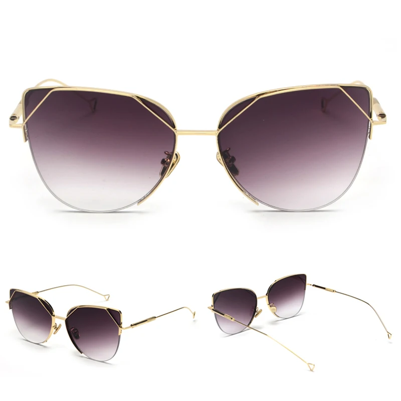 Half Frame Sunglasses Lady detail (5)
