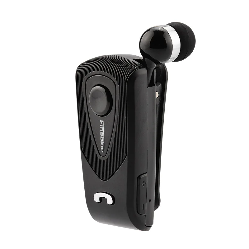 Fineblue F930 Беспроводной Bluetooth наушники телескопического типа Бизнес громкой связи четкость звука при звонке музыкальный плеер для телефона Портативный стерео микрофон UM - Цвет: Черный