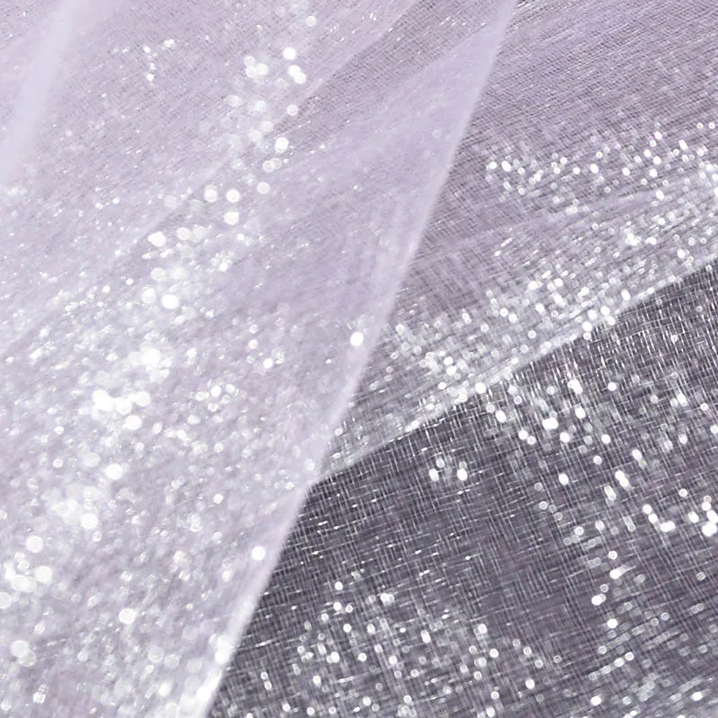 5/10M 45CM White Purple Pink Yard Crystal Wedding Tulle Organza Sheer Roll Fabric Mariage Yarn Wedding Chair Sashes Decoration
