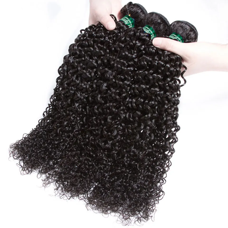 isee kinky curly hair bundles with closure (20)