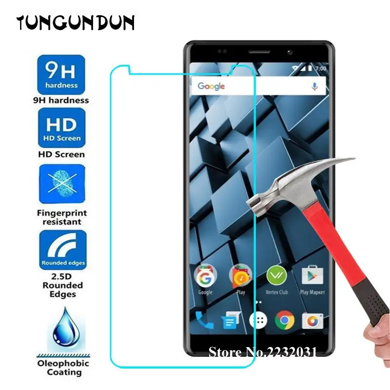 

For Vertex Impress Cube Glass Anti-Scratch Screen Protective Tempered Glass for Vertex Impress Cube Screen Protector Film