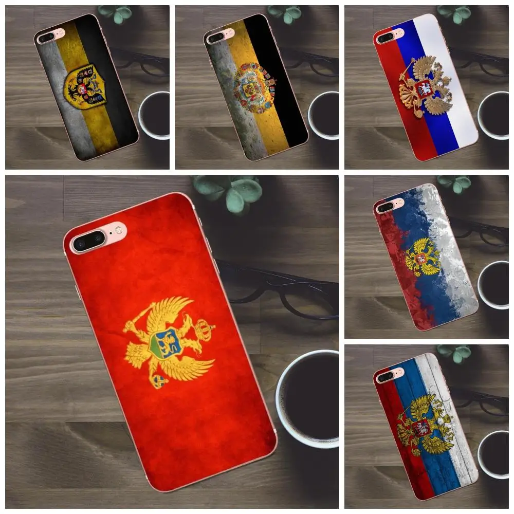 Флаг Российской Федерации для Huawei G8 Honor 5C 5X 6 6X 7 8 9 Y5II Mate P7 P8 P9 P10 P20 Lite Plus 2017 мягкий