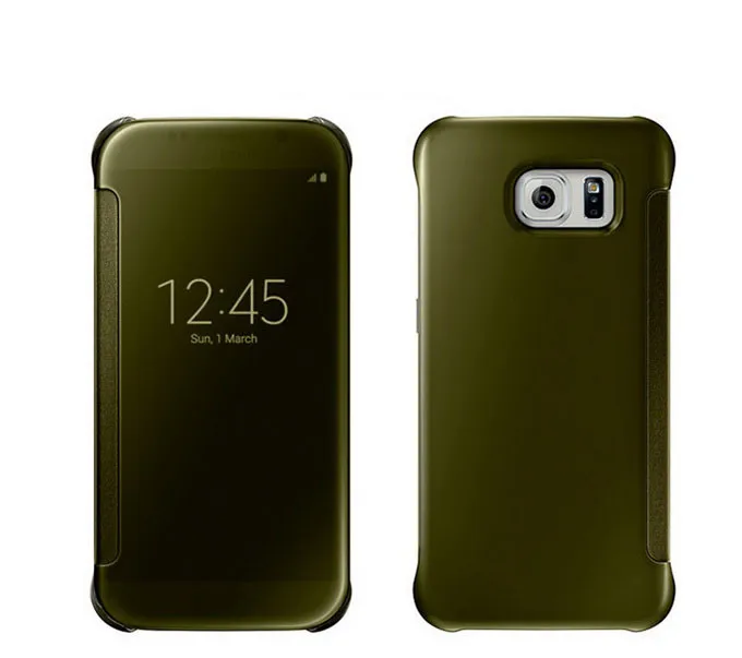 Прозрачный зеркальный умный чехол для samsung Galaxy Note 9 8 S9 S8 Plus роскошный флип из